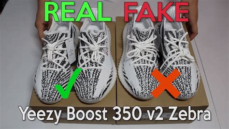 adidas yeezy zebra real vs fake|yeezy zebra fit pic.